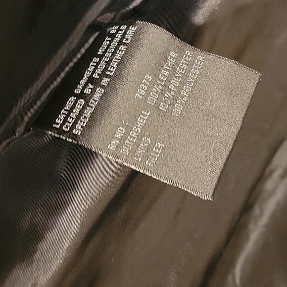 Vintage buttery soft mens leather jacket size large - Picture 4 of 8